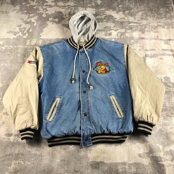 disney denim varsity jacket